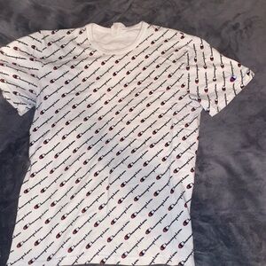 Champion White Logo Men's Shirt